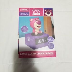 Lotso Toy Story Alarm Clock And Night Light New In Box